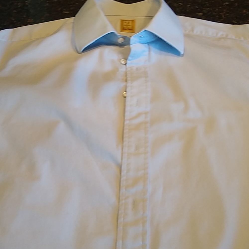Ike Behar light blue 17-34 dress shirt